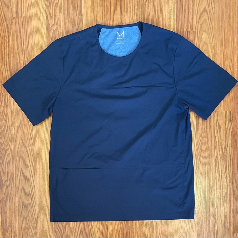 Navy Blue Medelita Radius Medium Scrub Top